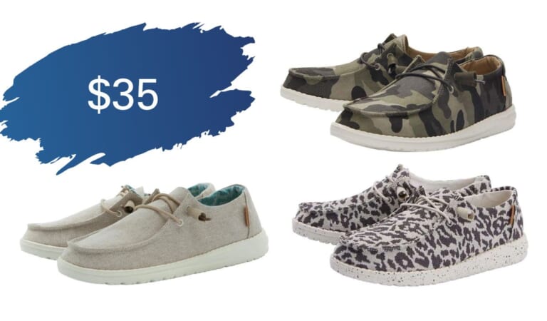 $35 Hey Dude Wendy Past Season Styles