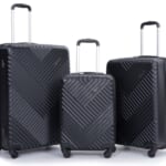 Travelhouse 3-Piece Hardshell Luggage Set for $90 + free shipping