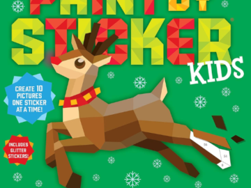 Paint by Sticker Kids’ Holly Jolly Christmas Activity Book $5.50 After Coupon (Reg. $11)