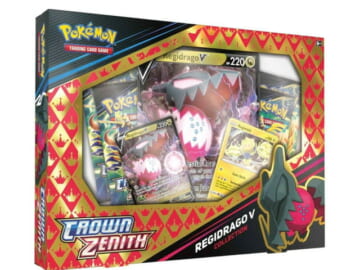 Pokemon Pokémon Trading Card Games SAS12.5 Crown Zenith Regidrago V Box for $15 + free shipping w/ $35