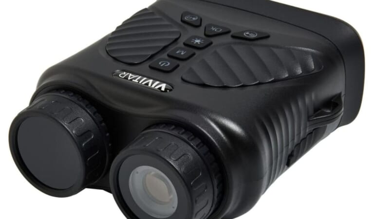 Vivitar QHD 10X Zoom Binocular Camcorder w/ Night Vision & Accessories for $100 + free shipping