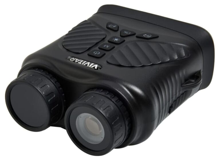 Vivitar QHD 10X Zoom Binocular Camcorder w/ Night Vision & Accessories for $100 + free shipping