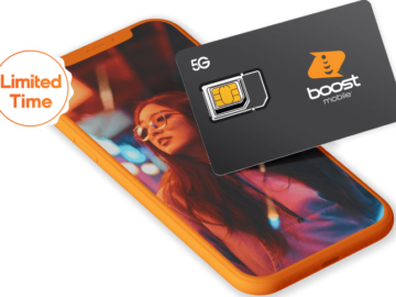 Boost Mobile 5GB 5G/4G Data Plan for $5 per month for 3 months