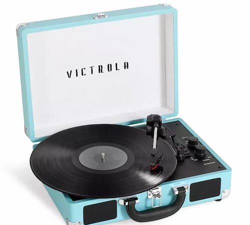 Victrola Journey+ Bluetooth Record Player only $49.99 + $10 Kohl’s Cash (Reg. $80), plus more!