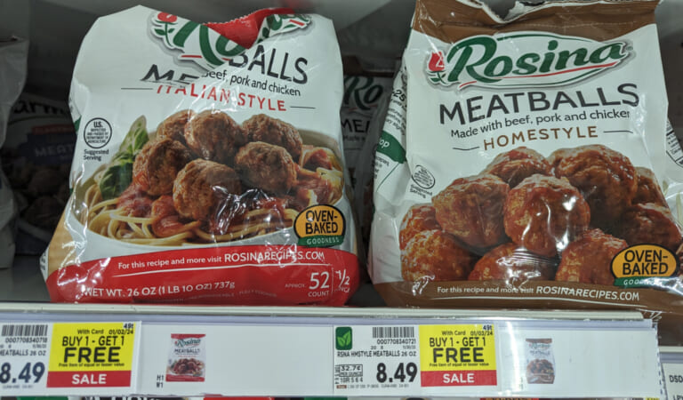 Big Bags Of Rosina Meatballs As Low As $3 At Kroger