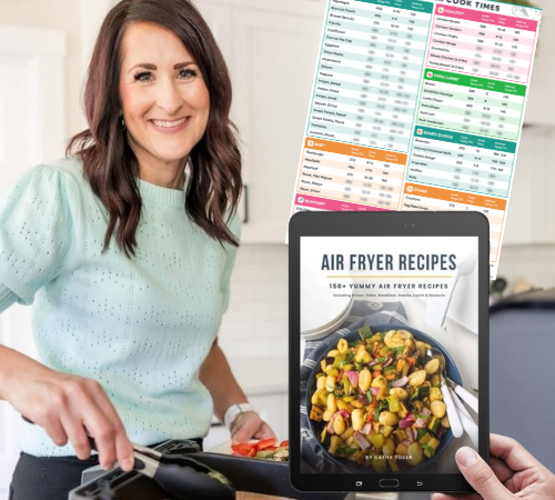 Gift🎄Instant Access to Cathy’s Air Fryer Cookbook & Air Fryer Cheat Sheet!