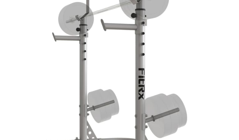 FitRx Adjustable Universal Squat Rack for $78 + free shipping