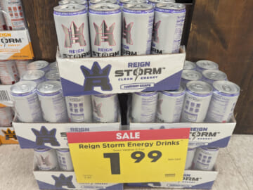 Reign Storm Energy Drink As Low As $1 At Kroger