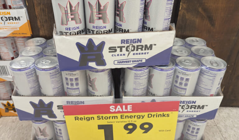 Reign Storm Energy Drink As Low As $1 At Kroger