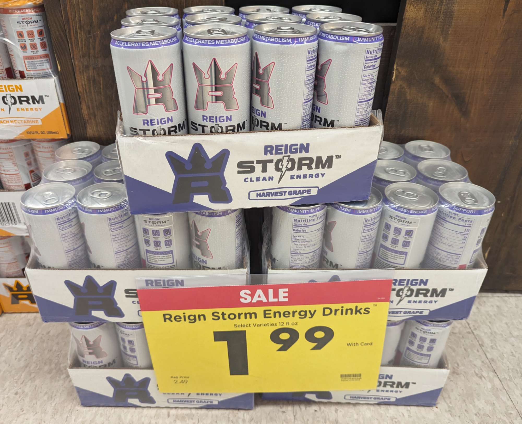 Reign Storm Energy Drink As Low As $1 At Kroger
