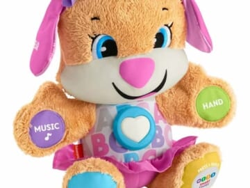 Fisher-Price Laugh & Learn Smart Stages Sis Musical Plush Toy