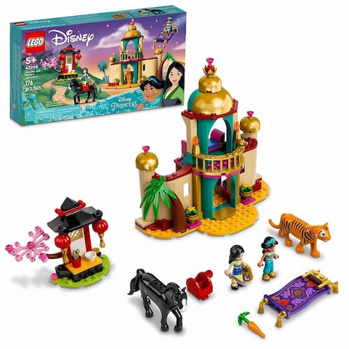 Disney Princess Jasmine and Mulan's Adventure 43208 Building Kit
