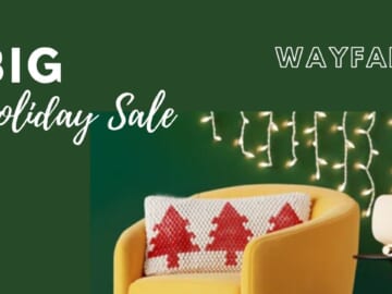 Wayfair’s Big Holiday Sale | 70% Off Furniture, Decor & More!