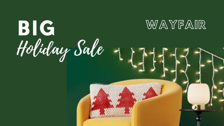 Wayfair’s Big Holiday Sale | 70% Off Furniture, Decor & More!