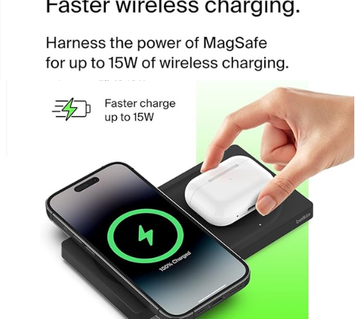 Belkin’s BoostCharge Pro 2-in-1 Charger with 15W MagSafe $70 After Coupon (Reg. $80) + Free Shipping