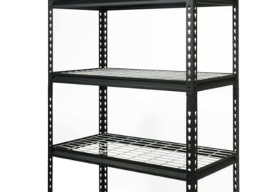 WorkPro 72" 5-Tier Freestanding Shelf for $69 + free shipping