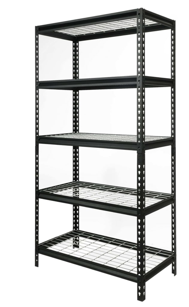 WorkPro 72" 5-Tier Freestanding Shelf for $69 + free shipping