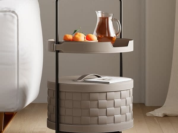 Modern 2-Tier End Table for $218 + free shipping