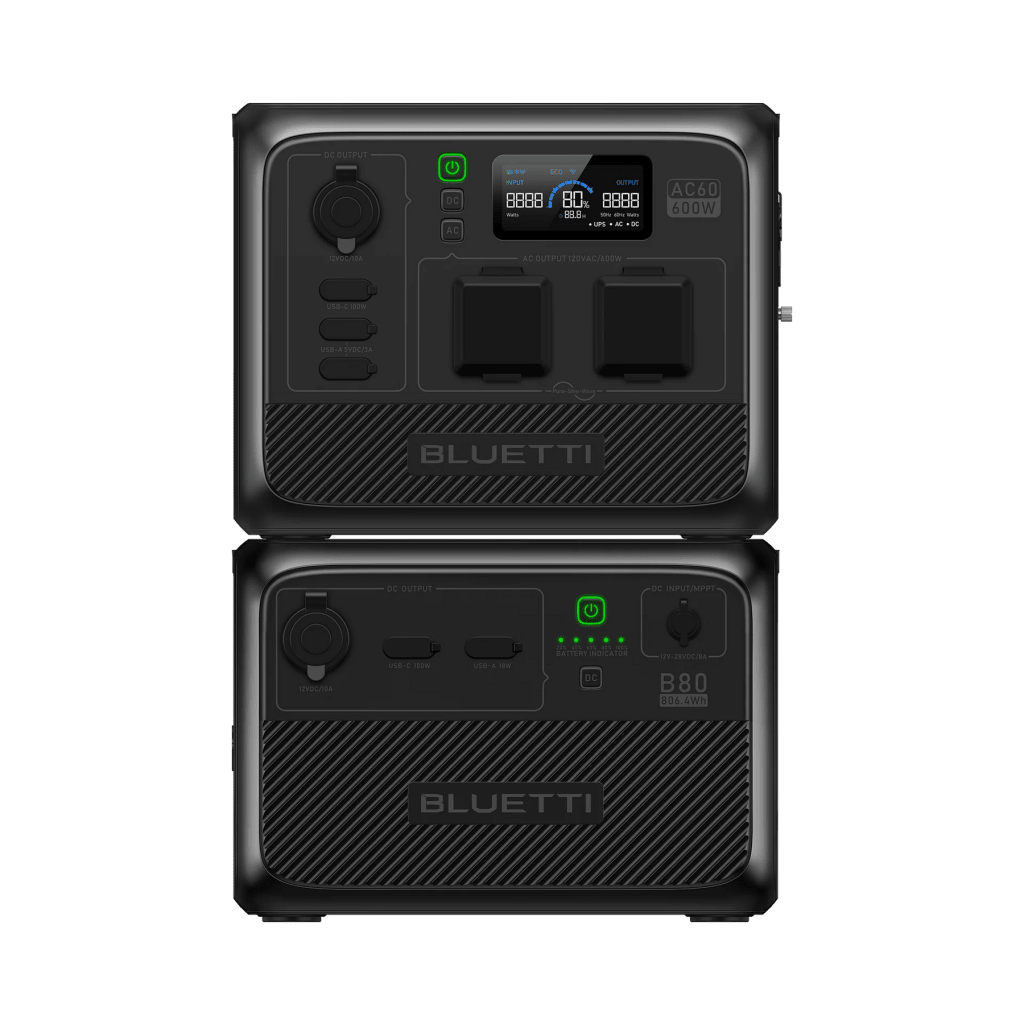 Bluetti AC60/P 600W Portable Power Station for $1,088 + free shipping