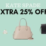 Extra 25% Off Kate Spade Clearance Items