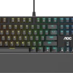 AOC Gaming Full RGB Wired Mechanical Keyboard for $20 + free shipping w/ $35