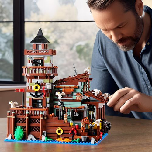 Fishing Village House Building 1881-Piece Set $24.99 After Code + Coupon (Reg. $50) + Free Shipping – LEGO Inspired Set for WAY LESS!