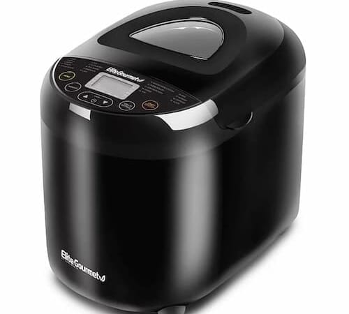 Elite Gourmet 2-lb. Programmable Breadmaker only $53.99 shipped + $10 Kohl’s Cash (Reg. $120!)