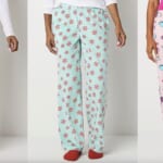 Sleep Chic Womens Pajama Fleece Pants with Socks only $9.09!