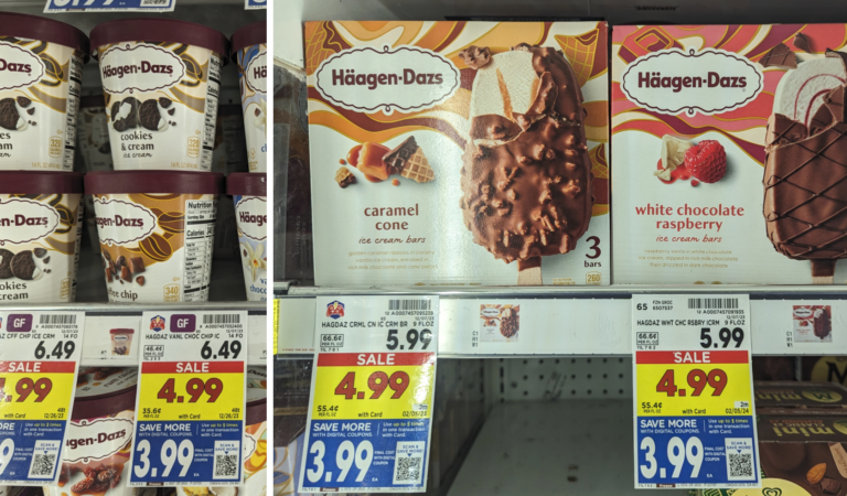 Get Haagen-Dazs Ice Cream For As Low As $1.99 At Kroger (Regular Price $4.99)