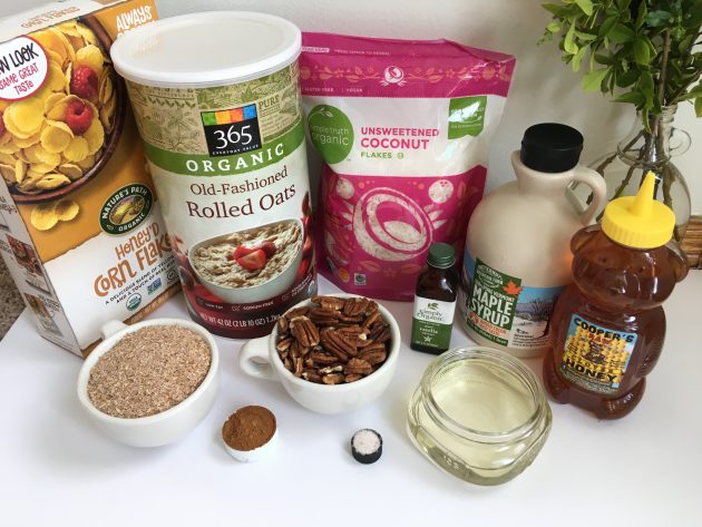 granola ingredients