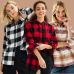 SO Women’s Flannel Shirt $9.74 After Code (Reg $28) – 12 Colors – XS to XXL