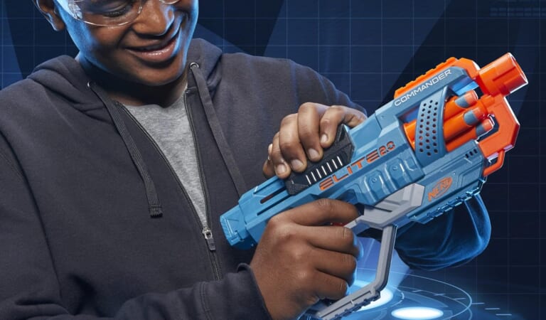 Nerf Elite 2.0 Commander RD-6 Dart Blaster $5.99 (Reg. $15) – Comes with 12 Nerf Elite darts