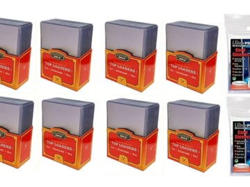 200 Regular Card Loaders + 200 Ultra Pro Soft Sleeves for $20 + free shipping