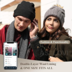 Stay warm and connected with Double-Layer Wool Lining Bluetooth Hat Beanie for just $10.04 After Code + Coupon (Reg. $26.08)