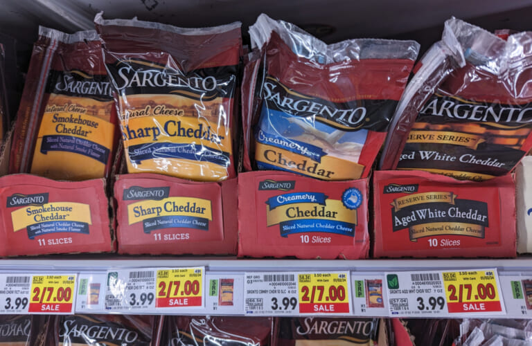 Sargento Creamery Cheese Slices Just $2.25 Per Pack At Kroger