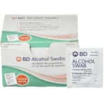 BD Alcohol Swabs, 100-Count as low as $1.59 After Coupon (Reg. $5) + Free Shipping – 2¢/Swab