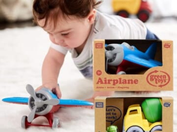 Green Toys Airplane and Cement Mixer Construction Truck $7.49 (Reg. $11.34)