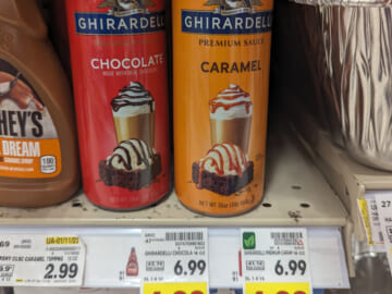 Ghirardelli Chocolate or Caramel Sauce Just $3.49 At Kroger (Regular Price $6.99)