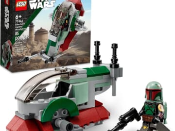 LEGO Star Wars Boba Fett's Starship Microfighter for $6 + free shipping w/ $35