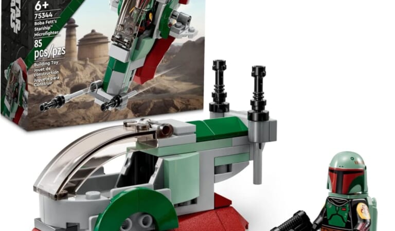 LEGO Star Wars Boba Fett's Starship Microfighter for $6 + free shipping w/ $35