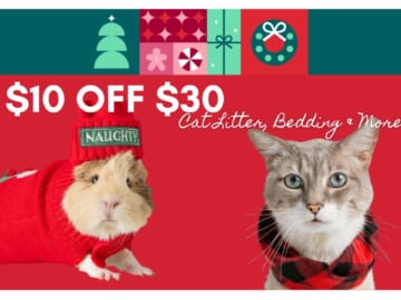 PetSmart | $10 off $30 Same Day Delivery | Today Only!