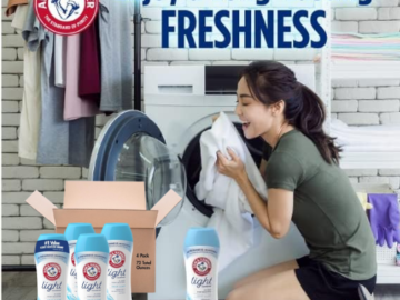 Arm & Hammer 4-Pack Crisp Clean In-Wash Scent Boosters as low as $8.01 After Coupon (Reg. $21.76) + Free Shipping – $2/18 Oz Bottle