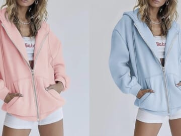 Women’s Cute Oversized Hoodies only $12.86!