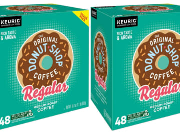 The Original Donut Shop Keurig K-Cup Pods 96-Pack for $39 + free shipping