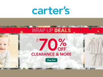 Carter’s | 70% Off Clearance & More Deals