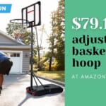 Kids Height Adjustable Basketball Hoop $79.19 (reg. $140)