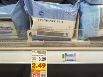 Kroger Facial Wipes Just $1.49 Per Pack