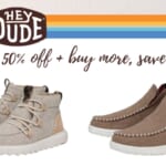 50% Off Hey Dude Boots + 20% Off 2 Pairs