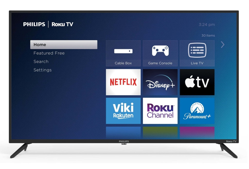Philips 50PUL6533/F7 50" 4K HDR LED UHD Roku Smart TV for $198 + free shipping