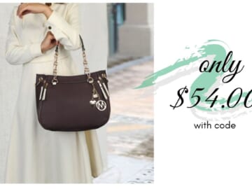 MKF Collection Lina Shoulder Bag with Wallet $54